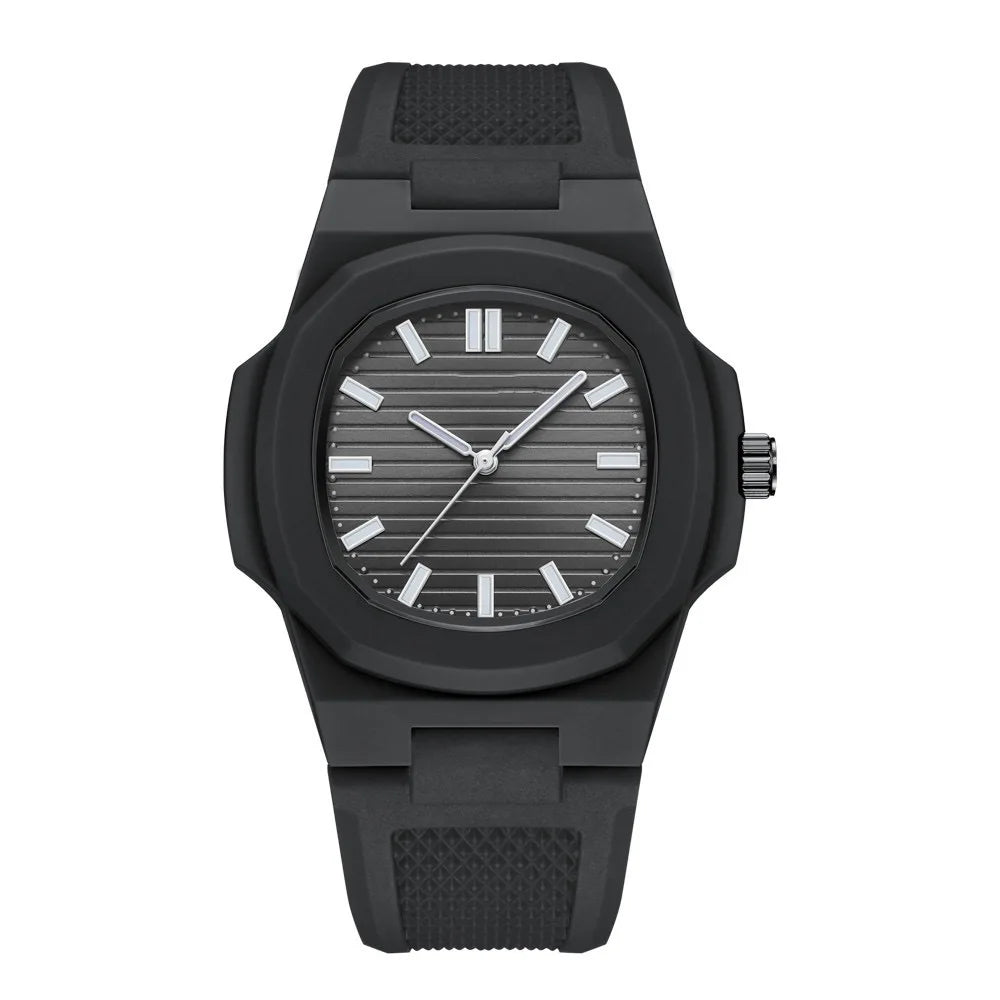 Custom Silicone Strap Watch with Logo | 300 MOQ | Plastic