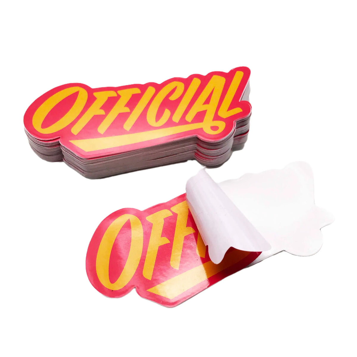 Custom PVC Vinyl Stickers with Logo | Die Cut, MOQ 50