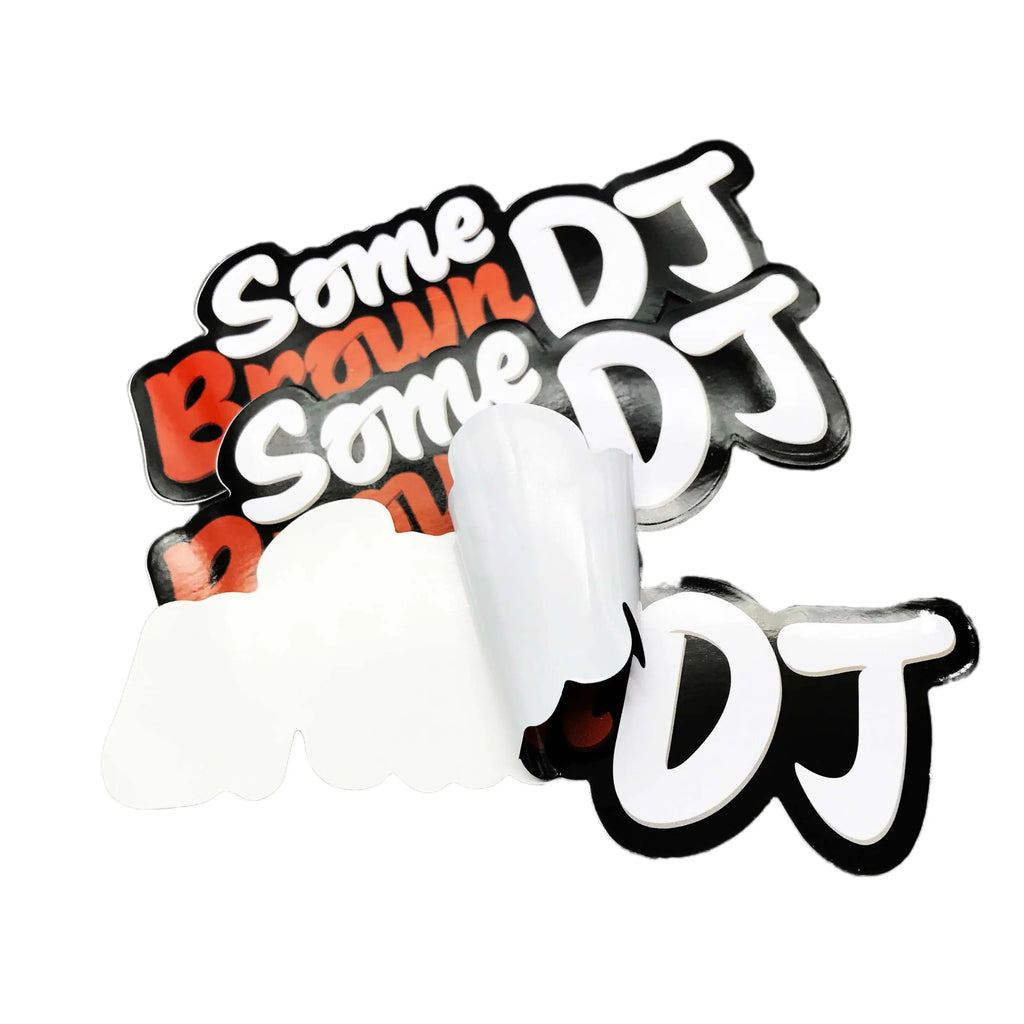 Custom PVC Vinyl Stickers with Logo | Die Cut, MOQ 50
