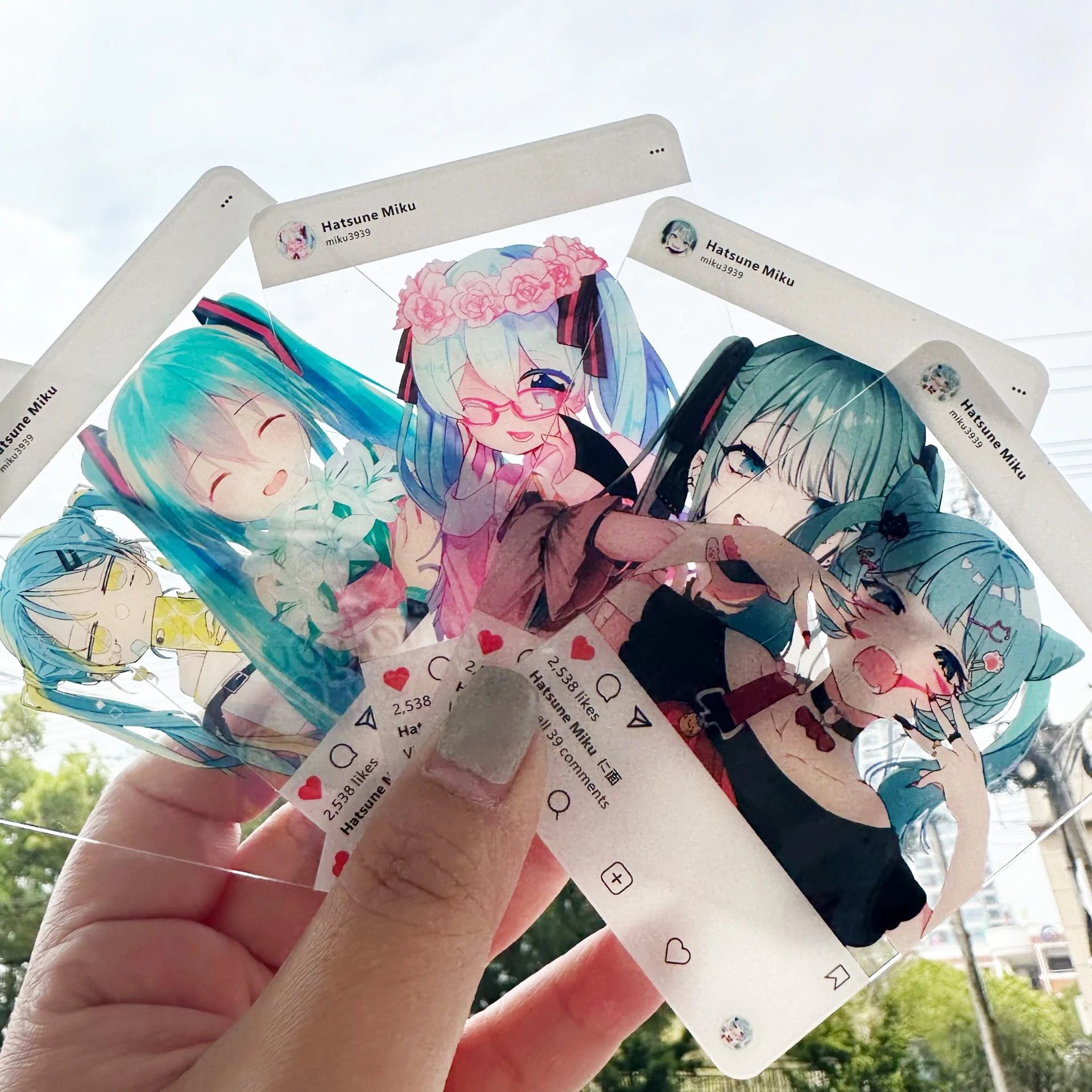 Custom Acrylic Photo Cards | No MOQ & 10-Day Lead Time | Kpop Anime Business Cards | Transparent