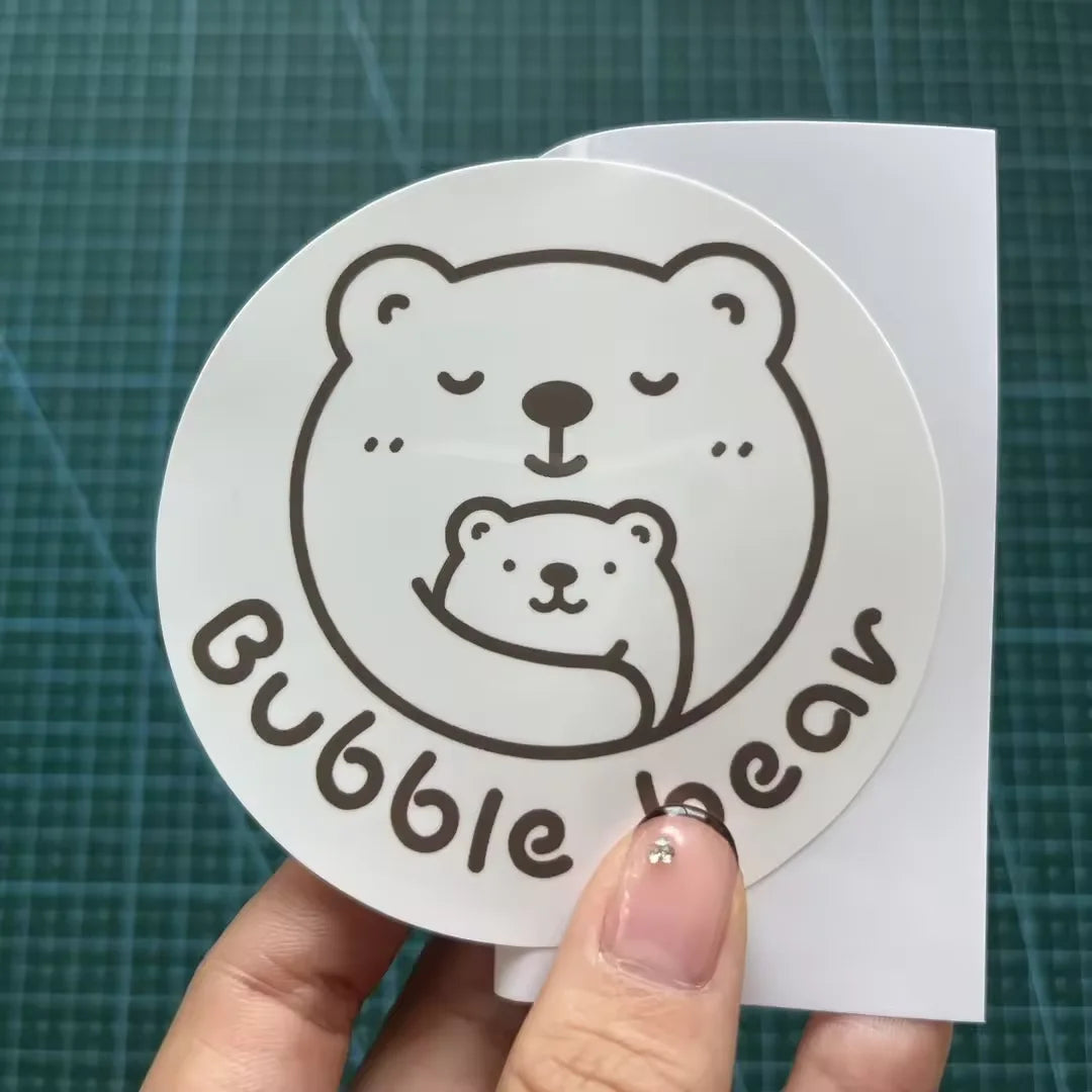 Custom Waterproof Die-Cut Vinyl Stickers with Logo | Bulk Labels
