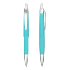 Custom Rubber Coated Pen 1.0mm | Orange Promotional Pen | 50pc MOQ