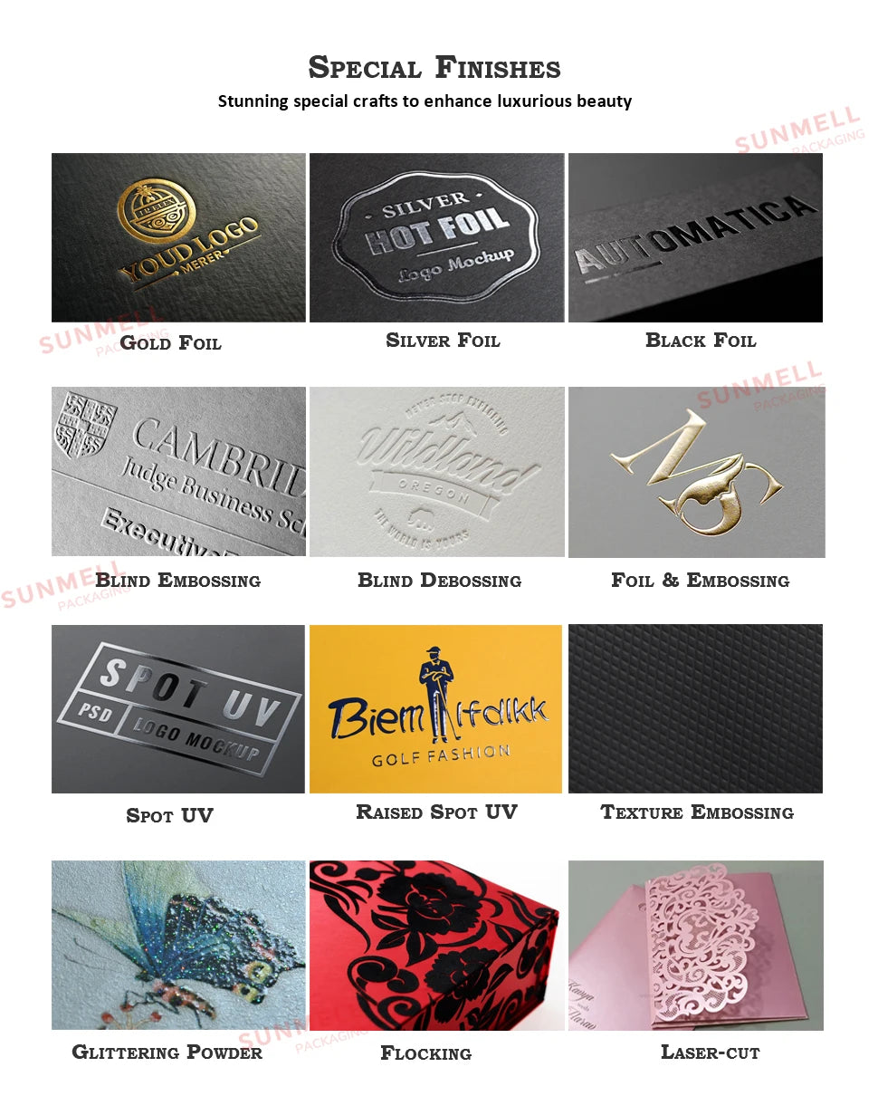 Custom Folding Magnetic Gift Box with Ribbon | Collapsible, 1,000 MOQ, Gold Foil