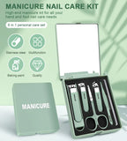 Custom Stainless Steel Manicure Set 5-Piece | Travel Grooming Kit | Bulk Logo