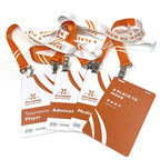 Custom PVC Event Badge 100pcs MOQ | Gold Foil, QR Code, Hologram | Staff ID & VIP Passes