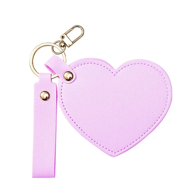 Custom Heart-Shaped Mirrors with Logo | HD Glass | MOQ 100 pcs