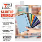 A5 Hardcover PU Leather Notebook with Elastic Band for Daily Writing, Office and Custom Logo
