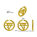 Custom Trendy Hoop Earrings Wholesale | Silver Brass Stainless Steel | 18K Plating