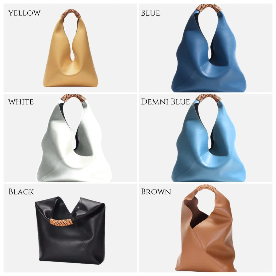 Custom Genuine Leather Tote Bag Wholesale | OEM ODM Bucket Handbags 1 MOQ