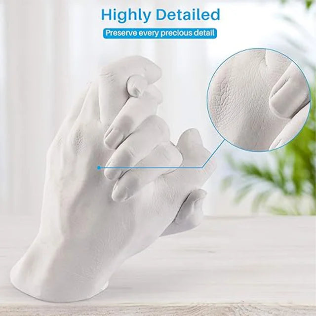Custom Hand Casting Kit | Keepsake Couples Mold Kit | EN 71 Certified Craft Supplies