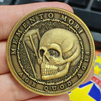 Custom Metal Challenge Coin with 3D Antique Gold | MOQ 10