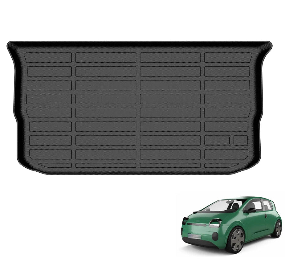 Renault Twingo 3 X07 TPE Trunk Mat 2014-2025 Custom Fit Boot Liner