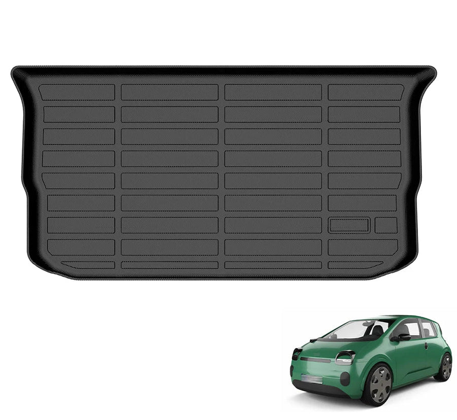 Renault Twingo 3 X07 TPE Trunk Mat 2014-2025 Custom Fit Boot Liner
