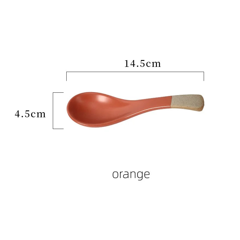 Custom Porcelain Spoons: 30mL, 3mm, BSCI/FDA | Japandi Tableware for Restaurants & Hotels