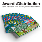 Custom Scratch Cards 5000 Pcs | Scratch-Off Lottery Tickets Promotional
