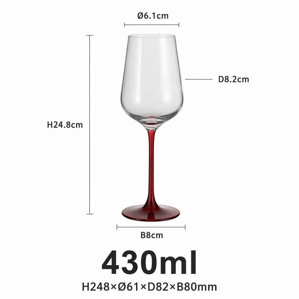 Vintage Crystal Wine Glasses: 500 MOQ, 14-Day Lead, LFGB Certified | Custom 500-1000ml Goblets