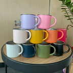 Custom 400ml Stainless Steel Camping Mug | 120 Pcs MOQ Powder Coated