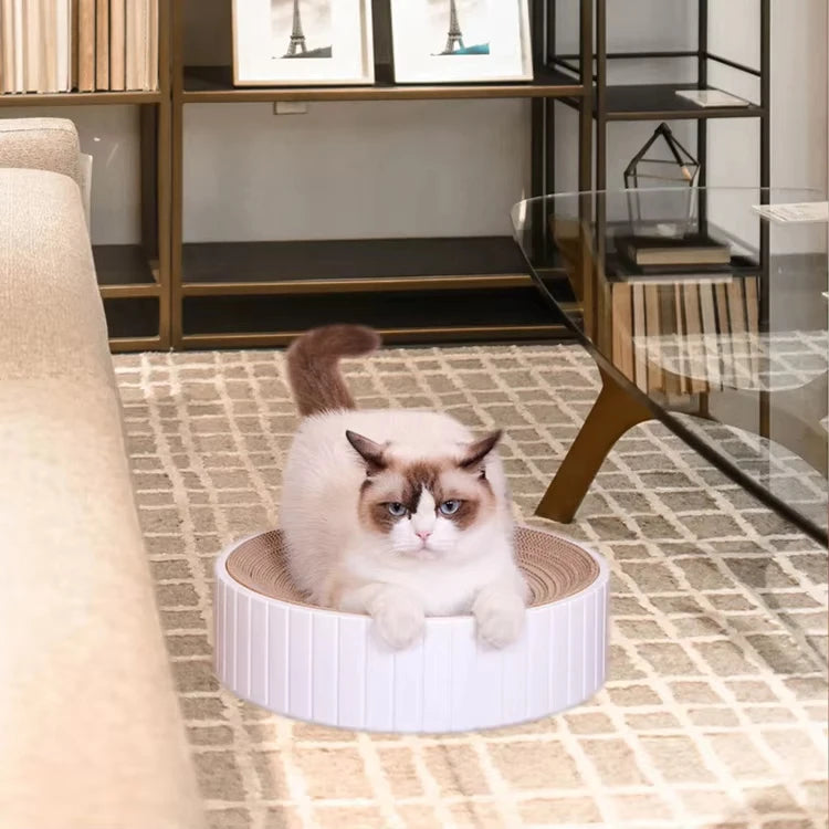 Custom Corrugated Cardboard Cat Scratcher Wholesale | LFGB FDA Certified
