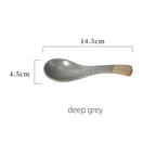 Custom Porcelain Spoons: 30mL, 3mm, BSCI/FDA | Japandi Tableware for Restaurants & Hotels