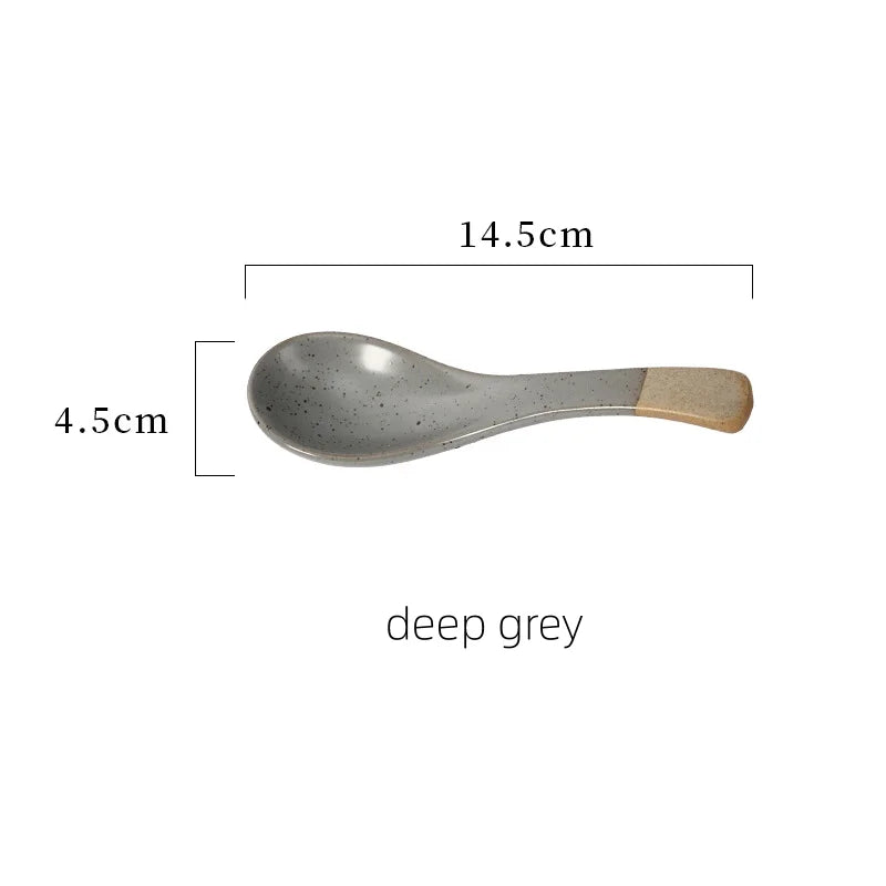 Custom Porcelain Spoons: 30mL, 3mm, BSCI/FDA | Japandi Tableware for Restaurants & Hotels