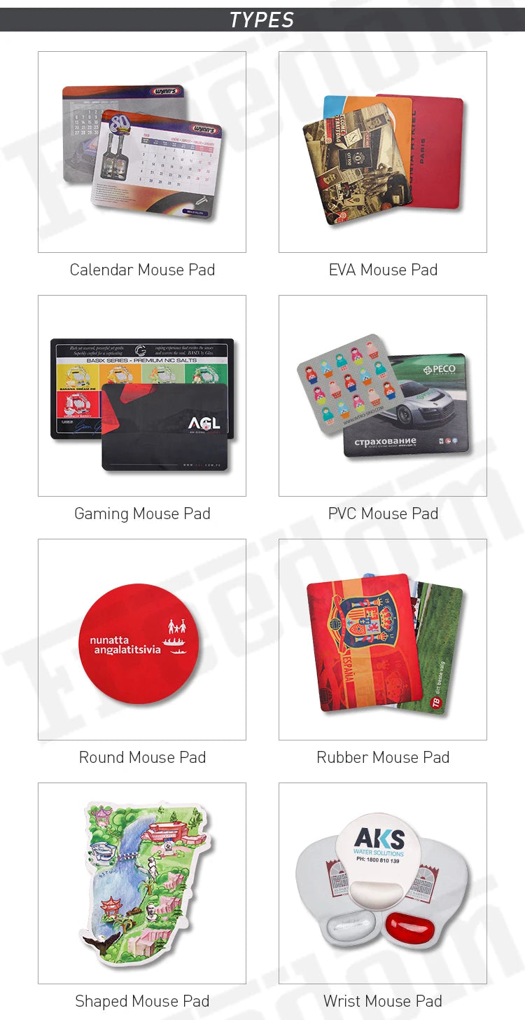 Custom Silicone Mouse Pads with Logo Wholesale | MOQ 101