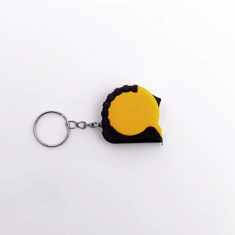 Custom Mini Tape Measure Keychain | 500 Pcs MOQ Steel Promotional Gift