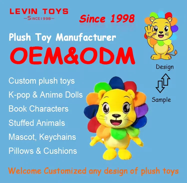 Custom Plush Toys 31-50cm PP Cotton | 500 MOQ Corporate Gifts Branded