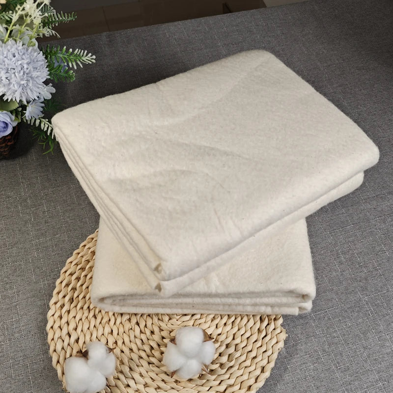 Luxury Grade Extra Long Staple Cotton Batting | 200 GSM | 120x150cm | 45 MOQ