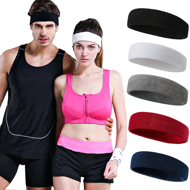 Custom Moisture Wicking Sport Headband | Athletic Sweatband Logo