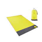 Custom Sand-Free Beach Mat 500pcs MOQ | Waterproof Foldable 210D Polyester, Logo Print for Camping