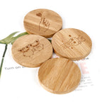 Bamboo Pocket Mirrors with Custom Logo | Eco-Friendly | Wholesale