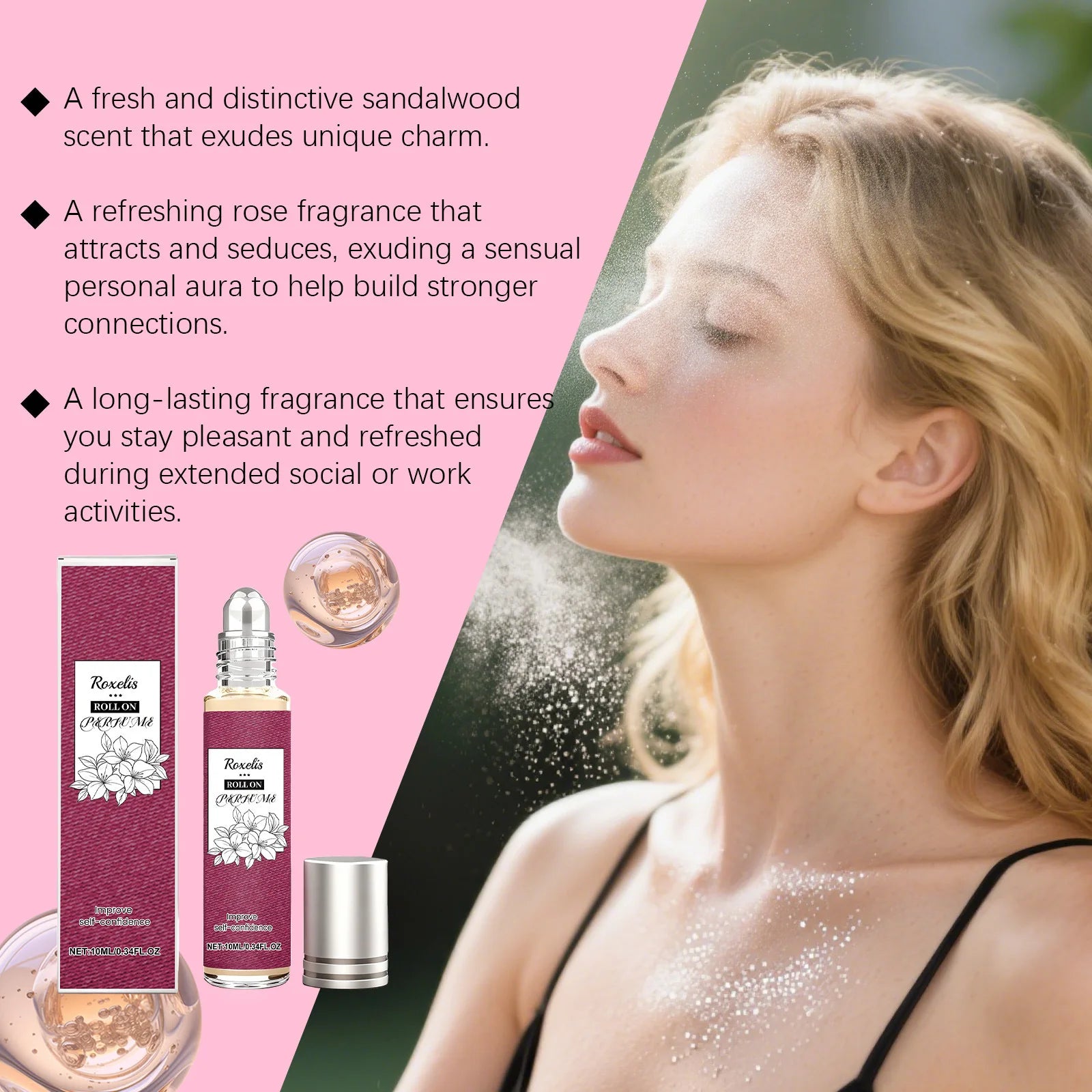 Custom Roll-On Perfume with Logo | MOQ 3 | 15-Day Lead