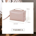 Custom Cosmetic Bags with Logo – PU Leather, 300 pcs MOQ