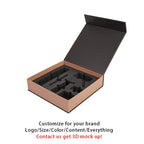 Custom Rigid Gift Boxes with Logo | MOQ 500 | Magnetic Closure