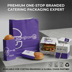 Food-Grade Compostable Paper Lunch Box Wholesale | Custom Printing Takeaway Boxes