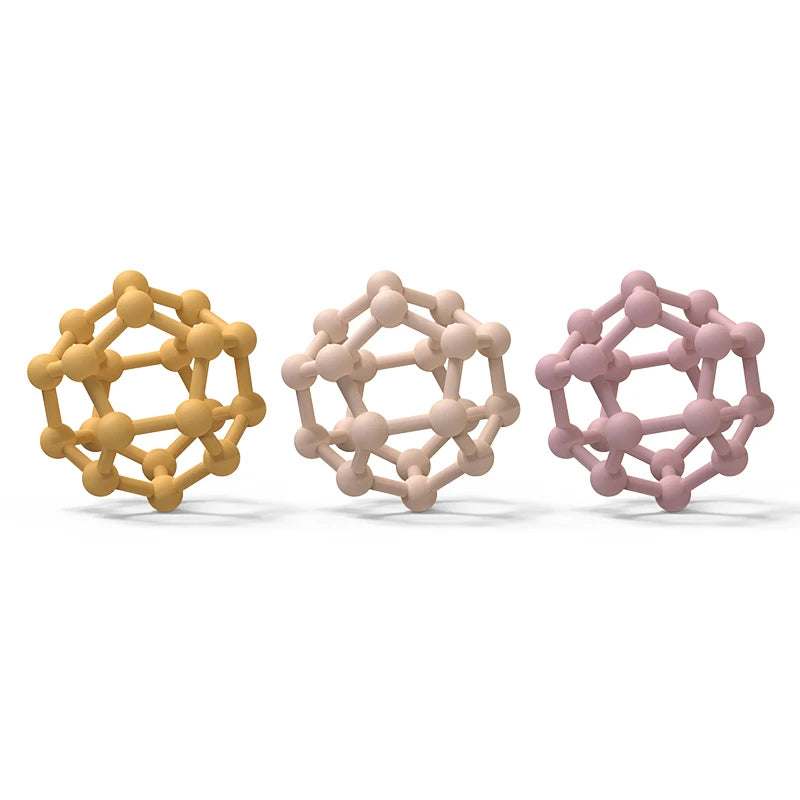 Custom Silicone Ball Teether Toys with Logo | BPA Free MOQ 200