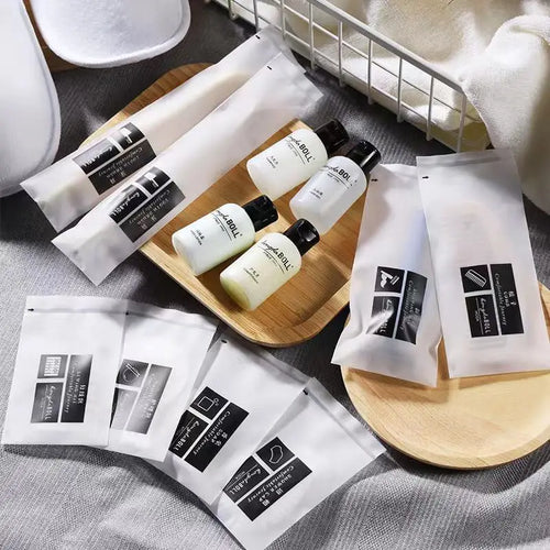 Custom Hotel Amenity Sets with Logo – 5,000 MOQ, Soap 10-30g