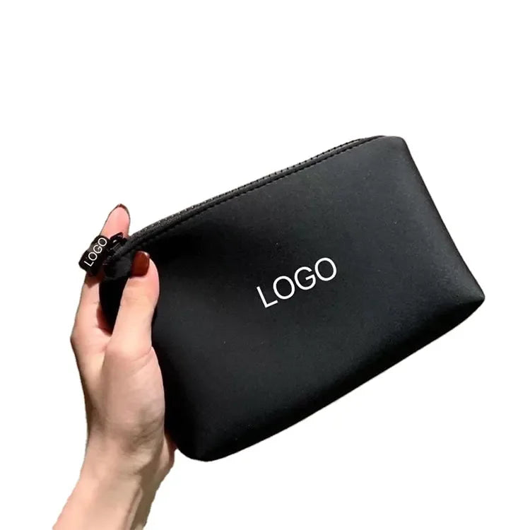 Custom Neoprene Cosmetic Bags | 50 MOQ | Eco-Friendly