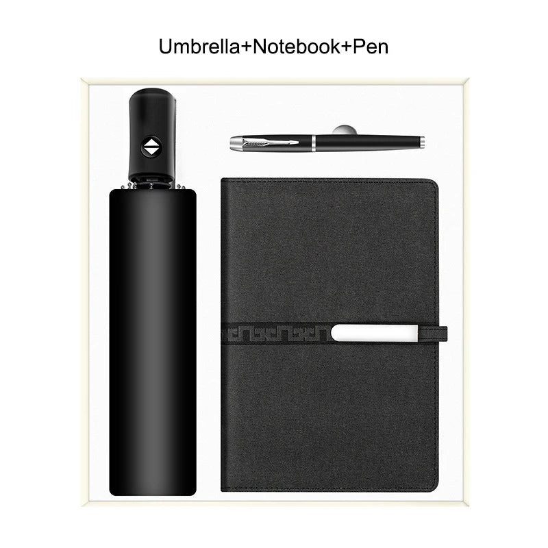 Custom Corporate Executive Gift Set with Logo - The Ultimate Welcome Bundle