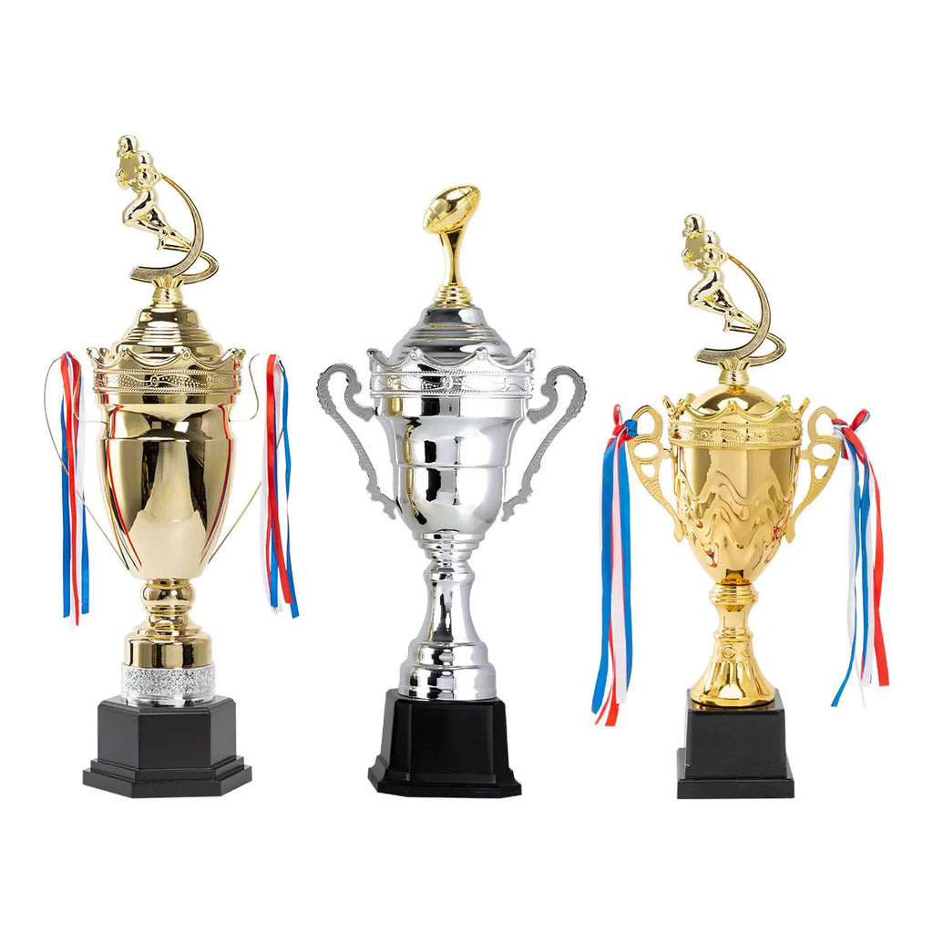 Custom Plastic Trophy Cup with Logo | MOQ 10 Pcs