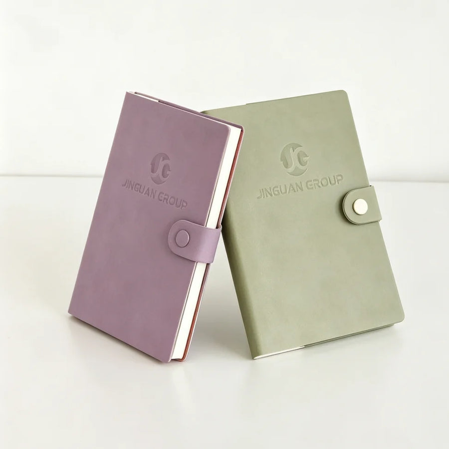 Custom Embossed PU Notebook | 336 Sheets | 500-Piece MOQ