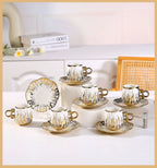 Custom Ceramic Coffee Cup Set — 31-Day Lead, Gift Box, OEM/ODM
