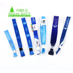 Custom Sublimation Fabric Wristbands 50 MOQ | BSCI CE Certified Festival