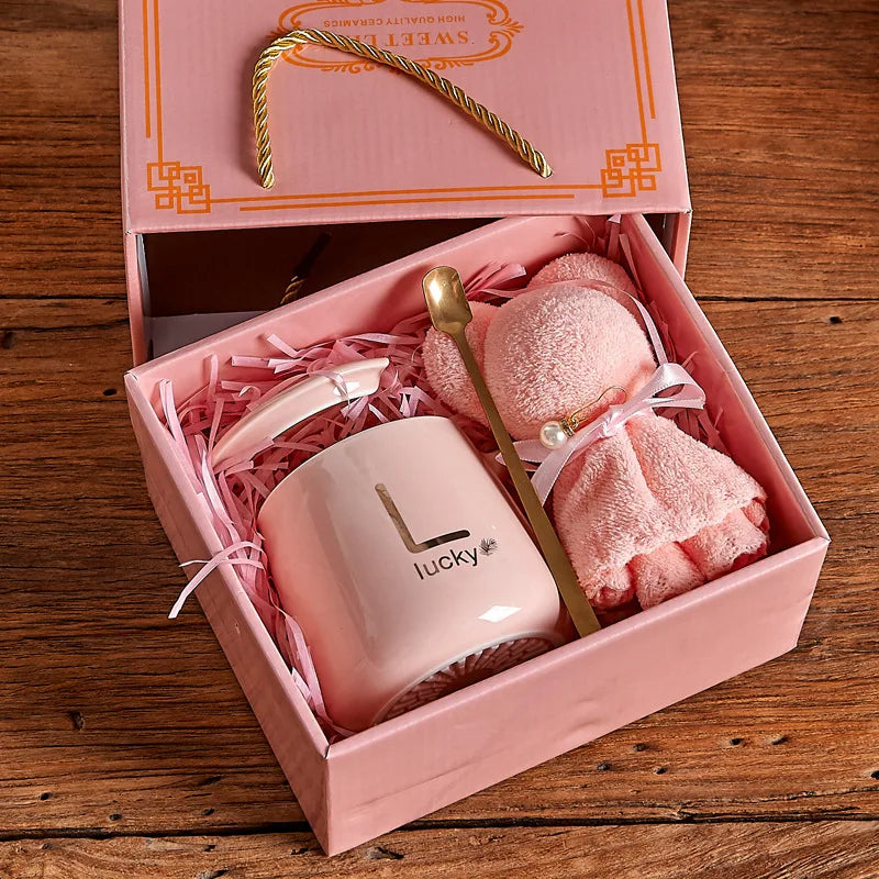 Custom Ceramic Mugs: 40 MOQ, 7-Day Lead, BPA-Free | 301-400ml Drinkware with Lid & Gift Box