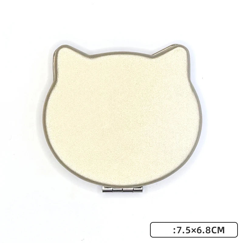 2x Magnifying Pocket Mirrors | Champagne Gold | MOQ 50
