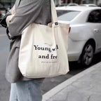 Custom Canvas Tote Bag | Large 44x35cm | Recycled | 200 MOQ | 14-Day Lead