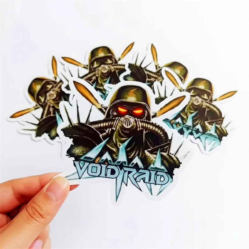 Custom Waterproof Vinyl Stickers | 100 Pcs MOQ UV Printing Die-Cut