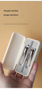 Custom Stainless Steel Nail Clipper Set | Engraved Logo | 1pc MOQ | 5-Day Lead