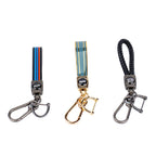 Custom Leather Keychain 50 Pcs | Corporate Gift Hot Stamping & UV Printing