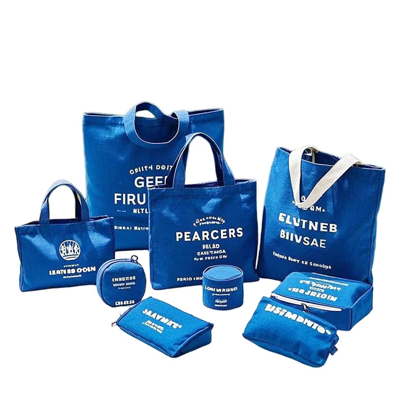 Large Cotton Canvas Tote Bag – Custom Printed Eco-Friendly Shopping Bag With Logo